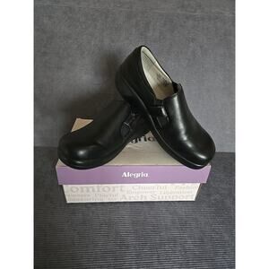 Algeria Kara Black Kar-161X Nursing‎ Clogs, Women's Size 8-8.5, Brand New